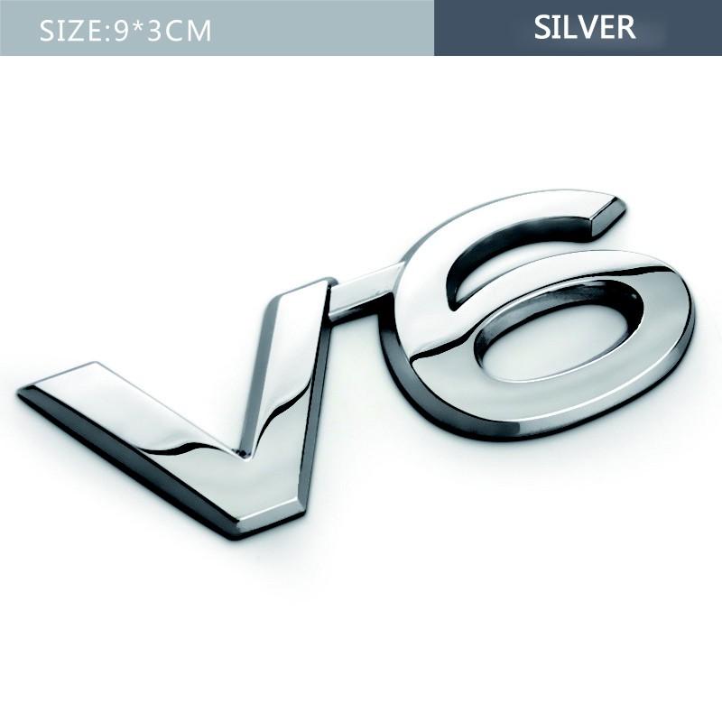 Модифицированные буквы V6 V8 5,7 4WD AWD VXR VXL TXL Limited металлическая автомобильная наклейка подходит для всех автомобилей