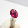 Natural Red Ruby Loose Gemstone 3.55 ct Oval Cut for Jewelry Making and Gem Collections