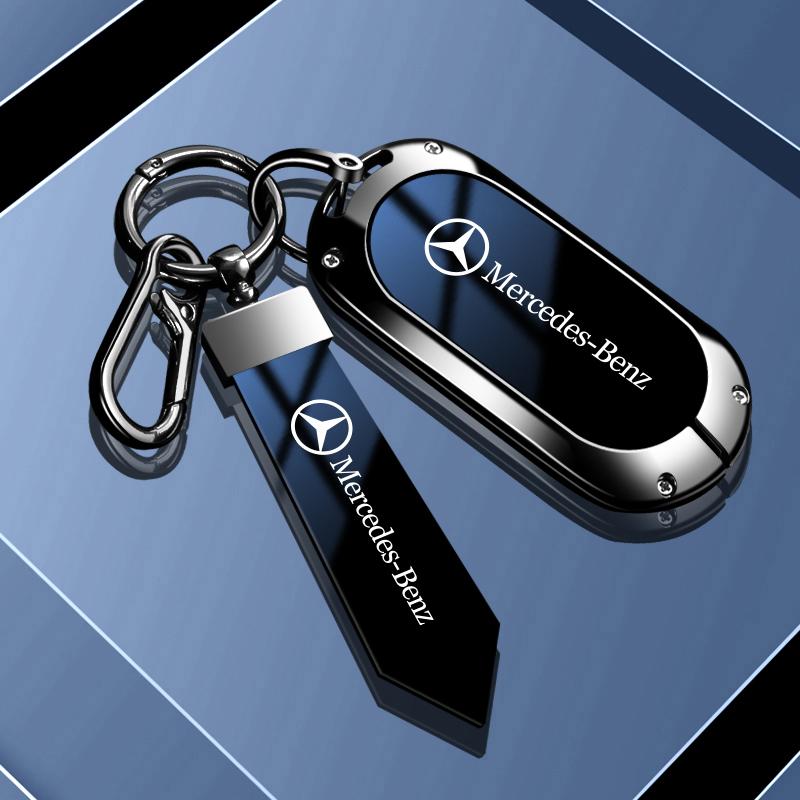 Car Key Case Cover Shell TPU Shell Fob Holder Protector For Mercedes Benz 2022 C S Class W206 W223 S350 C260 C300 S400 S450 S500 HP3