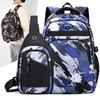 College Student Boys Lightweight Schoolbag for Men Commuting Outdoor Travel Backpack Oxford Cloth Computer Bag