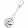 Q&Q Pocket Watch Snoopy Waterproof Clip P004-214 White
