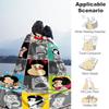1PC Mafalda Outdoor Blanket Lightweight Flannel, Soft & Warm, All-Season Use for Sofa, Outdoor, Camping, Living Room, Office29