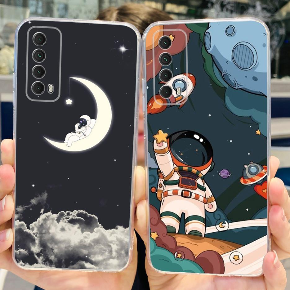 Для Huawei P Smart 2021 Чехол PPA-LX1 PPA-LX2 Новый Модный Расписной Чехол Мягкий ТПУ Чехол для Телефона Для Huawei Y7a Psmart 2021 Coque Capa