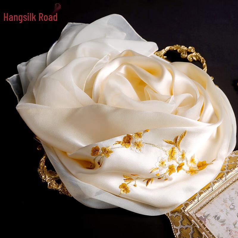 Хан Силу Элегантный Шарф и Шаль из Тутового Шелка