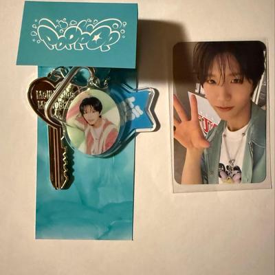 [Б/У] Брелок-брелок NCT WISH POPPOP MD с карточкой для коллекционирования Джехи