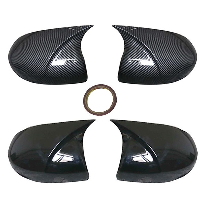 Side Rearview Mirror Cap Wing Mirror Cover Fit For Honda Fit Jazz GK5 2014-2020 Car Accessories