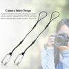 Universal Durable Camera Strap Safety Rope Tether with Clip Hook for DSLR Mirrorless Cameras