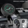 Universal Waterproof Chrome Motorcycle Bike Handlebar Mount Night Vision  Buckle Mount Quartz Watch For Motobike Bicycle