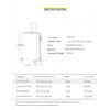 Mandarina Duck 22 Expandable Carry On Travel Bag Kcv3427m