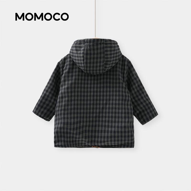 Двусторонняя шерстяная верхняя одежда для мальчика MOMOCO