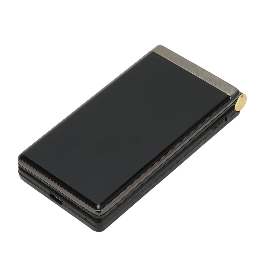 Кнопочный телефон для пожилых 3-дюймовый двухэкранный 2G раскладушка два слота для SIM-карт 5900 мАч разблокированный мобильный телефон для пожилых родителей