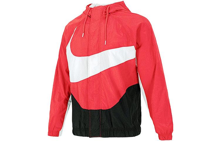 Nike Спортивная куртка с капюшоном Nike Swoosh с логотипом для мужчин, красная DD5968-657