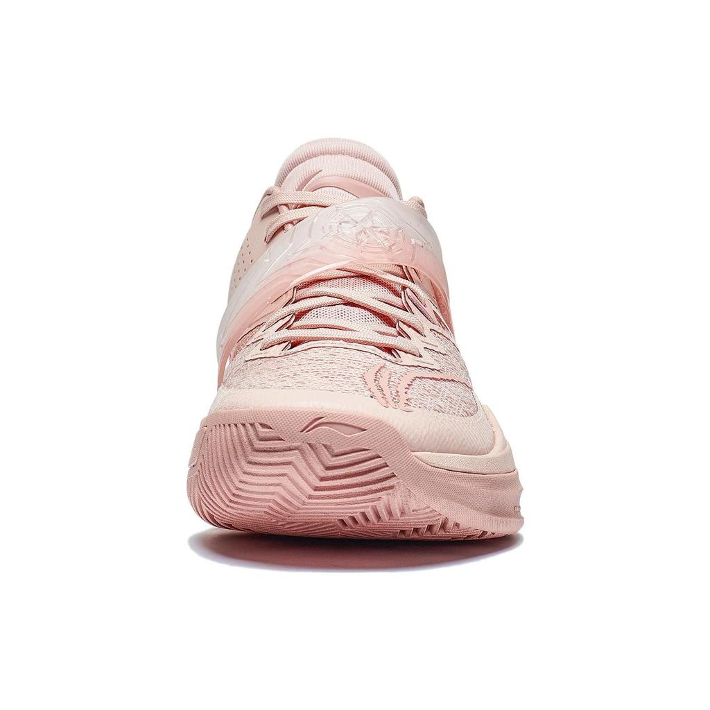 LiNing Blade 3 Team Durable Breathable Low-Top Basketball Shoes Men Sneakers Peach Pink ABAS095-9