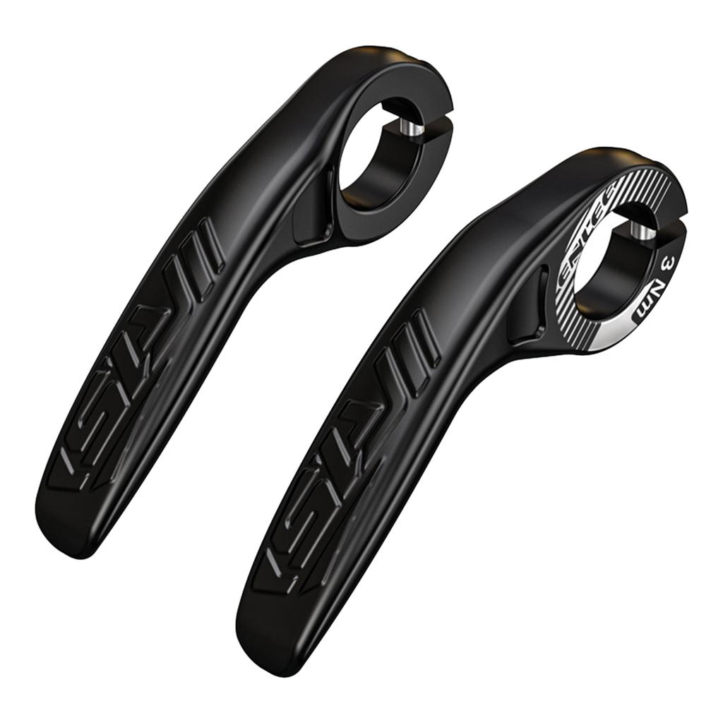 1 Pair Auxiliary Bike Grip Bar Riding Horn Rest Handlebars Adjustable End Handle Cycling Fatigue Relief Bicycle Accessories For Kids' Bikes,