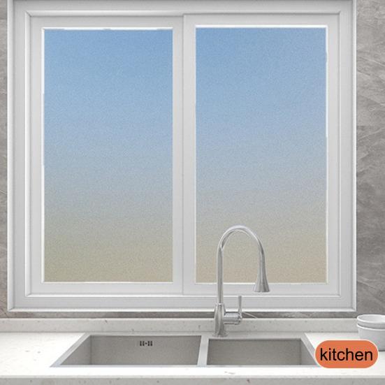 1 рулон 30/45x100 см матовая оконная пленка защита конфиденциальности УФ-защита от солнца стеклянное покрытие самоклеящаяся домашняя офисная ванная комната стеклянная оконная дверь статическая пленка