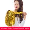 1Pair Cheerleading Pom Poms For Kids Adults Non-Fading Metallic Streamer Pompoms Cheerleader Hand Flowers Dancing Team Sports
