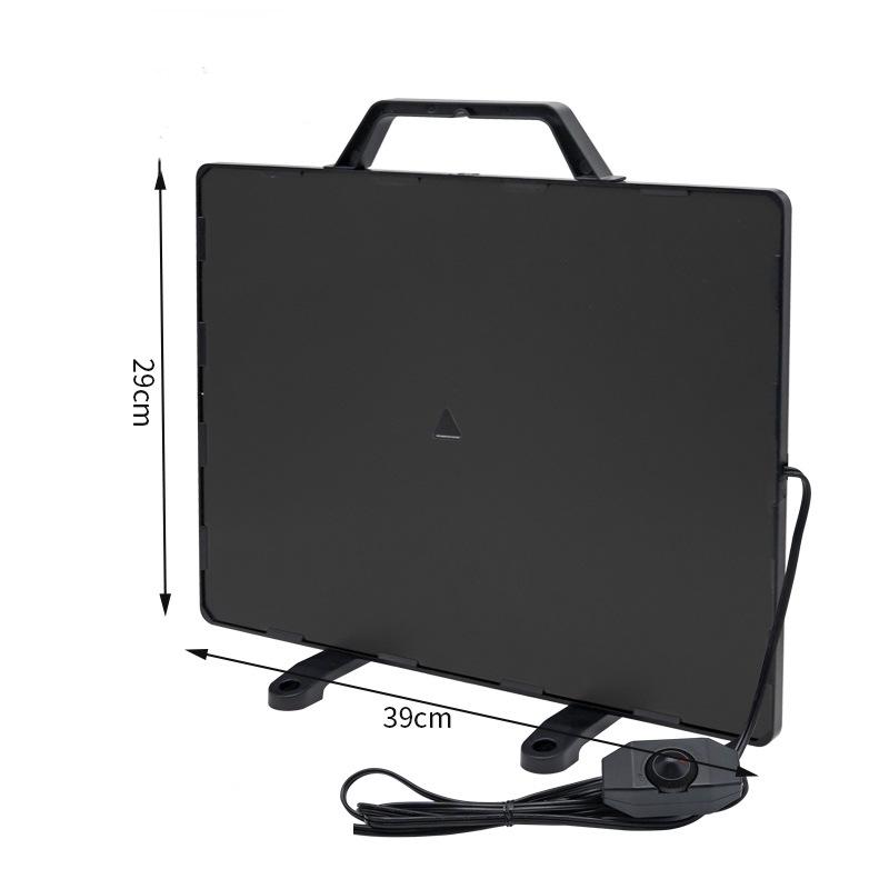 Обогреватель для курятника с регулировкой температуры, плоский панельный обогреватель для кур с лучистым теплом 160 Вт