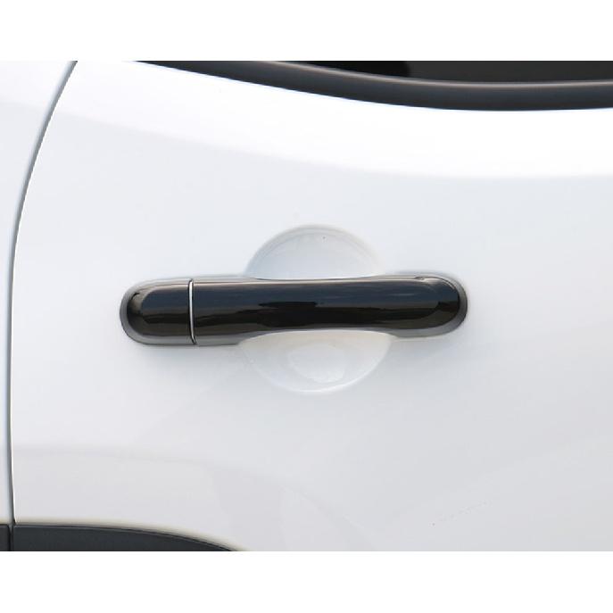 Крышка ручки боковой двери автомобиля, украшение для дверной ручки, чаша для Jeep Renegade 2016 2017 2018 2022, экстерьер