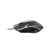 CM 818 Wired Optical Mouse Gaming Mouse 1200DPI USB Gaming Mouse Ergonomic Mouse with Colorful Breathing Light Black