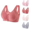 Underwear Women's Sleep Gathering Front Buckle Without Steel Ring Vest Bra