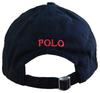 Классическая хлопковая шляпа Ralph POLO RALPH LAUREN Low Cap 3323552489 черного цвета, один размер (Поло Лорен) [Элемент]