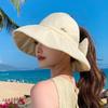 Летняя шляпа с оборками для рыбалки с широкими полями и защитой от УФ-лучей для повседневных занятий на открытом воздухе