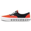 Era Skull Print Retro Casual Low-Top Canvas Shoes Unisex Sneakers Black Orange VN0A38FRT5M