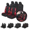 Car Seat Covers Universal Fit Most Vehicle Seats Car Seat Protector Classic Combination of Black And Red Colors