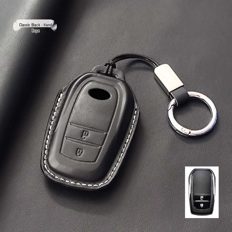 Чехол для ключей Toyota для Camry, RAV4, Corolla, Avalon, Highlander, Levin, Venza - Натуральная кожа