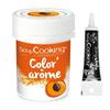 Orange Food Coloring Apricot Flavor 10 G + Black Icing Pen