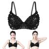 Sparkle Belly Dance Bustier Bra Padded Stage Performance Top Charming Show Costumes  Festivals