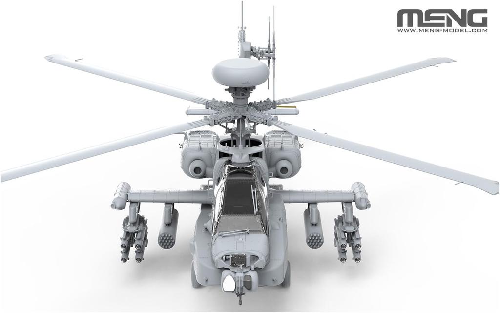 MENG Monmodel Боинг Апач Лонгбоу Боевой вертолет Пластиковая модель MQS004 1/35 AH-64D
