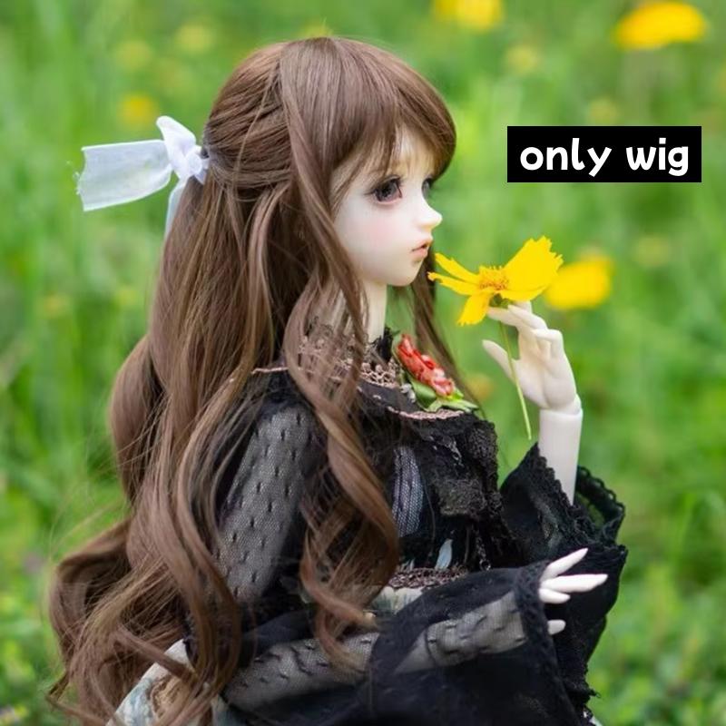 Парики и аксессуары для кукол BJD 1/6 Для кукол BJD 30 см Короткие/Длинные волосы Волокно высокой термостойкости Парики для кукол BJD 30 см Аксессуары для волос