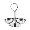 Multi Functional Stainless Steel Snacks Rack Efficient Candy Nut Serving Bowl For Home Parties And Campings