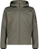 Куртка CMP Light Softshell Jacket with Detachable Hood (39A5027M) sage mel.
