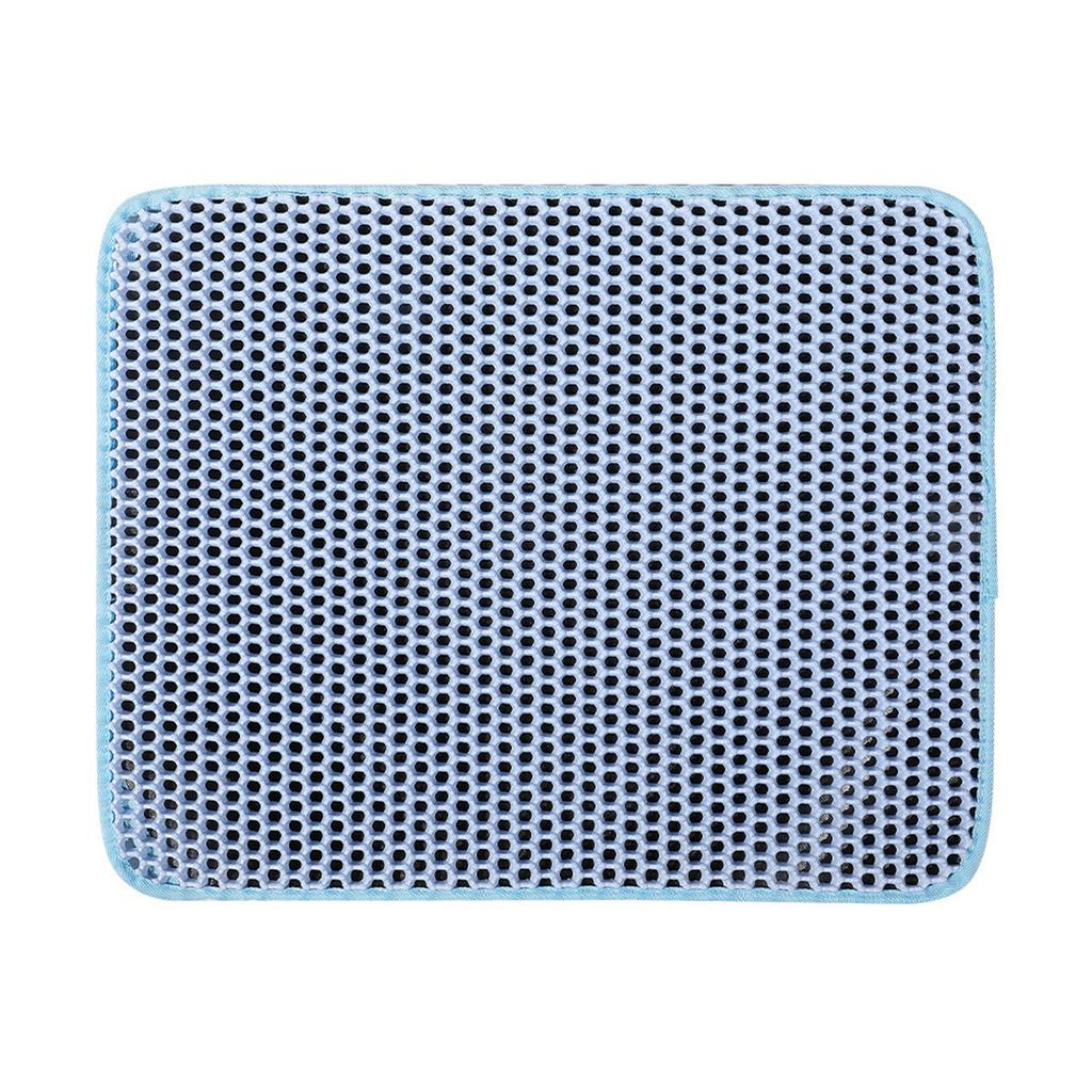 Водонепроницаемый коврик для кошачьего туалета из ЭВА, коврик-ловушка для кошачьего туалета в помещении, нескользящее дно, меньше отходов