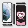 Для iPhone 16 15 Xiaomi Redmi Note 13 12 11 Pro Max X 9 14 XR Samsung Galaxy A16 S24 S23 Plus 14C A06 S20 FE Huawei OPPO Hello Kitty Роскошный чехол для телефона