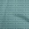 Cotton Flex Dark Teal Blue Fabric Geometric Diy Clothing Quilting Fabric Print Fabric By Yard 40 Inch