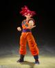 TAMASHII NATIONS Dragon Ball Super Super Saiyan God Son Goku Бог Сайян, созданный праведным сердцем. Приблизительно 140 мм, окрашенный ПВХ, АБС.