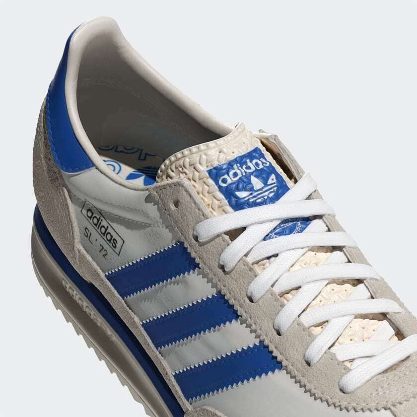 JH8644 adidas Originals SL72 RS Меловой Белый Синий Облачный Белый (Мужской)