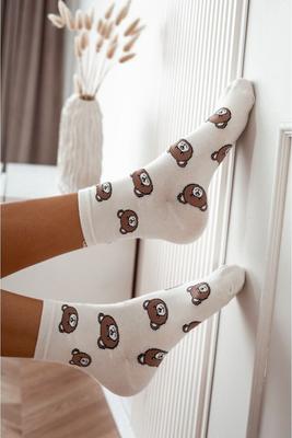 Носки Milena 0200-009 Bear Heads 37-41 Milena