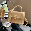 Summer New Simple Small Square Bag, High-quality Texture Portable Small Bag, Versatile Shoulder Messenger Bag