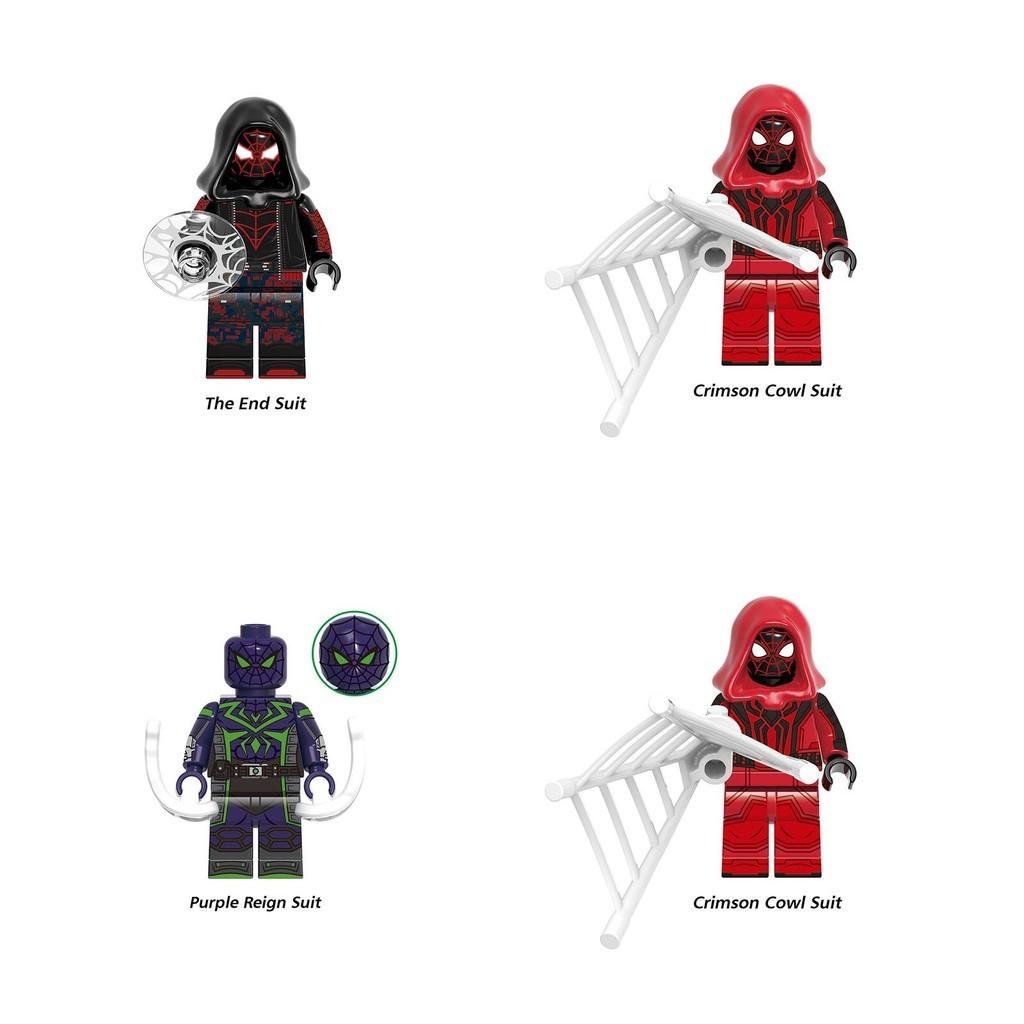 G0120 Конструктор Супергерой Человек-паук Костюм "Великая ответственность" в красном плаще