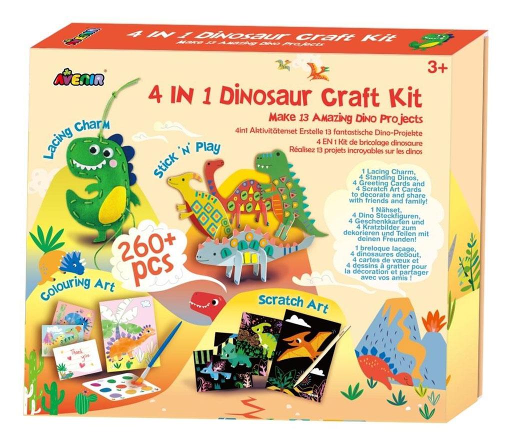 4-in-1 Dinosaur Making Kit