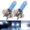 2Pcs 55W 12V H7 6000K Car Xenon Halogen Headlight Super Bright White Bulb