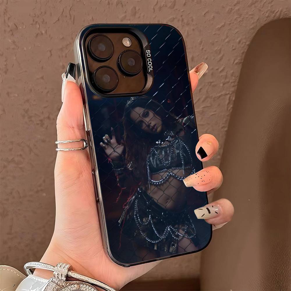 Чехол для телефона singer A-anitta funk generation для iPhone 17 17Air 16 15 14 13 12 11 Pro Max Plus Цветной Серебристый