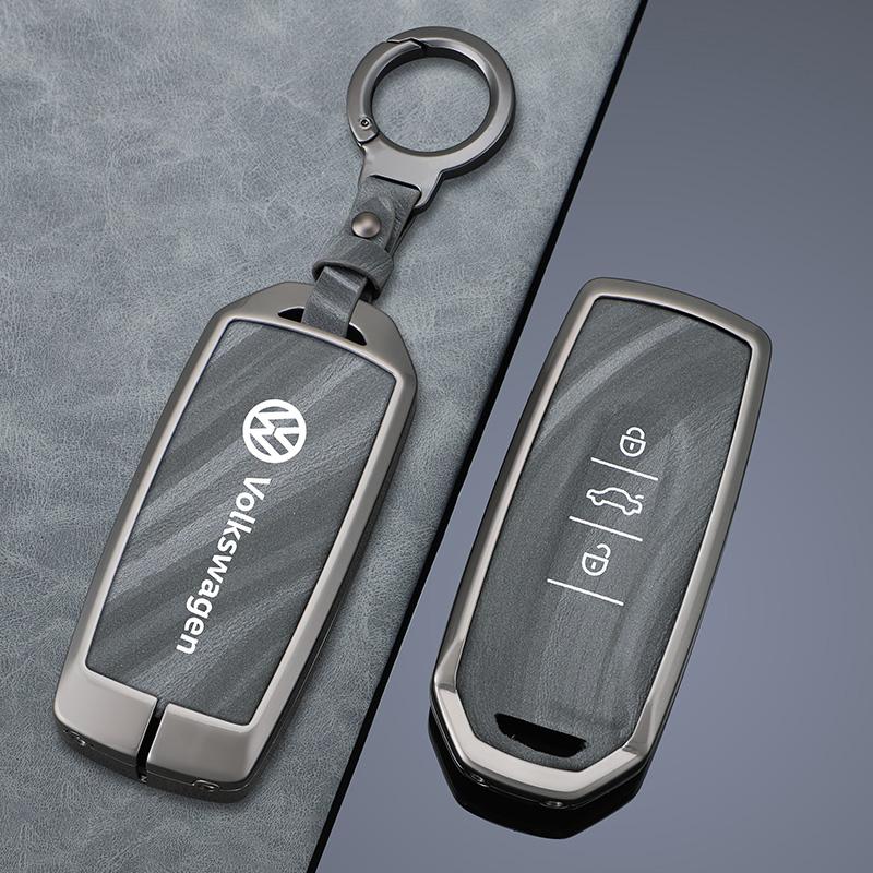 2026 Hot For VW VOLKSWAGEN Car Smart Key Cover Case Holder Keyless Shell for VW Volkswagen Touareg 2022 2021 2020 2019 2023 Keyc