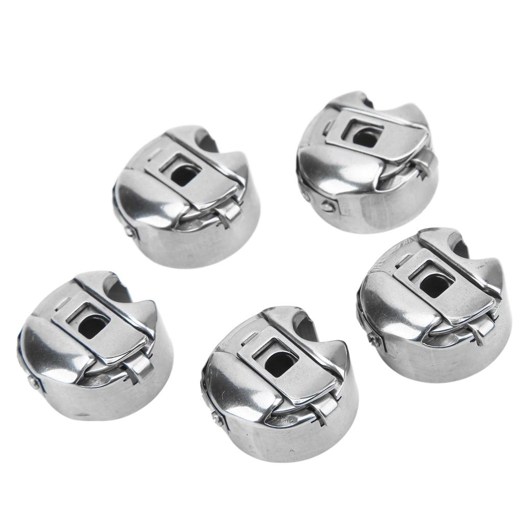 5 шт., шпульный чехол для швейной машины, шпульный чехол из нержавеющей стали для электрических промышленных швейных аксессуаров