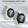 Закаленное Стекло+ Чехол-Бампер из Поликарбоната для Samsung Galaxy Watch4 5 6 7 44мм 40мм Полное Покрытие Защитный Бампер Чехол Аксессуары для Galaxy Watch7
