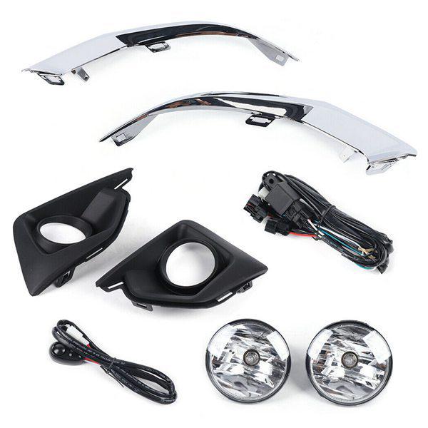 Передний противотуманный фонарь в сборе, пара, для Chevrolet Traverse 2018-2020 (GM1038229, GM1039229)